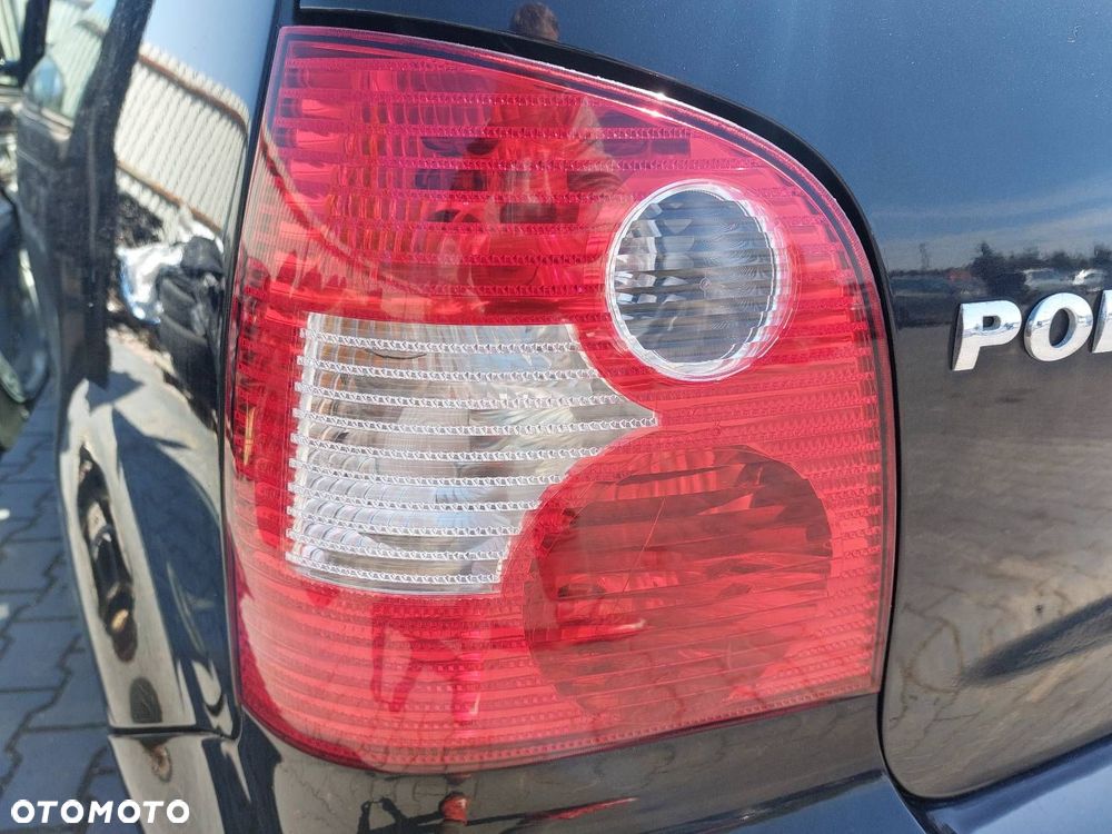 ZDERZAK TYŁ + LAMPY TYŁ VOLKSWAGEN POLO IV LC9Z ZDERZAK TYŁ LAMPY TYŁ - 9