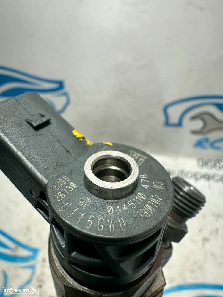 .Conjunto Injetores Bosch BMW 2.0D 16v N47D20 N47 N47N 120D 320D 520D 184cv 0445110478 7810702 2008 - 2020 - 9