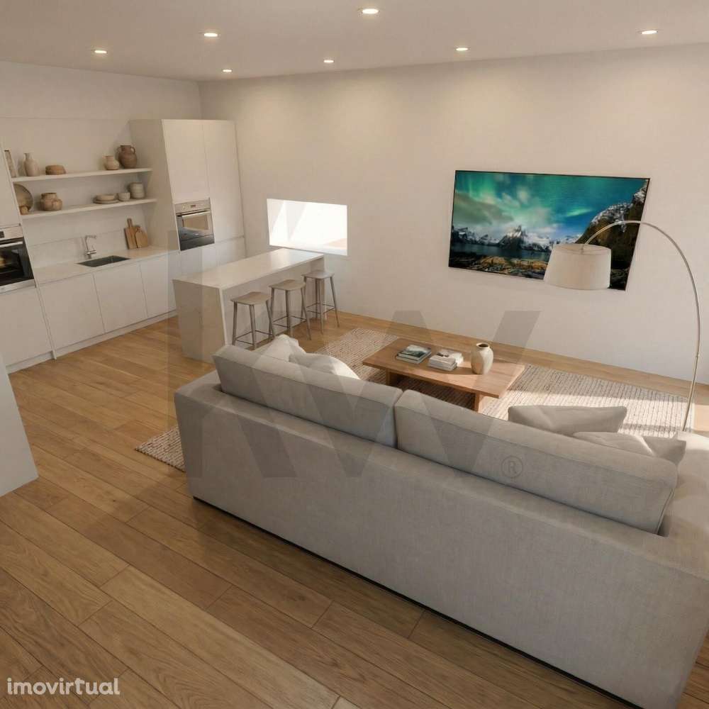 T1 com Varandas e Piscina comum Alto da Parede - Grande imagem: 2/14