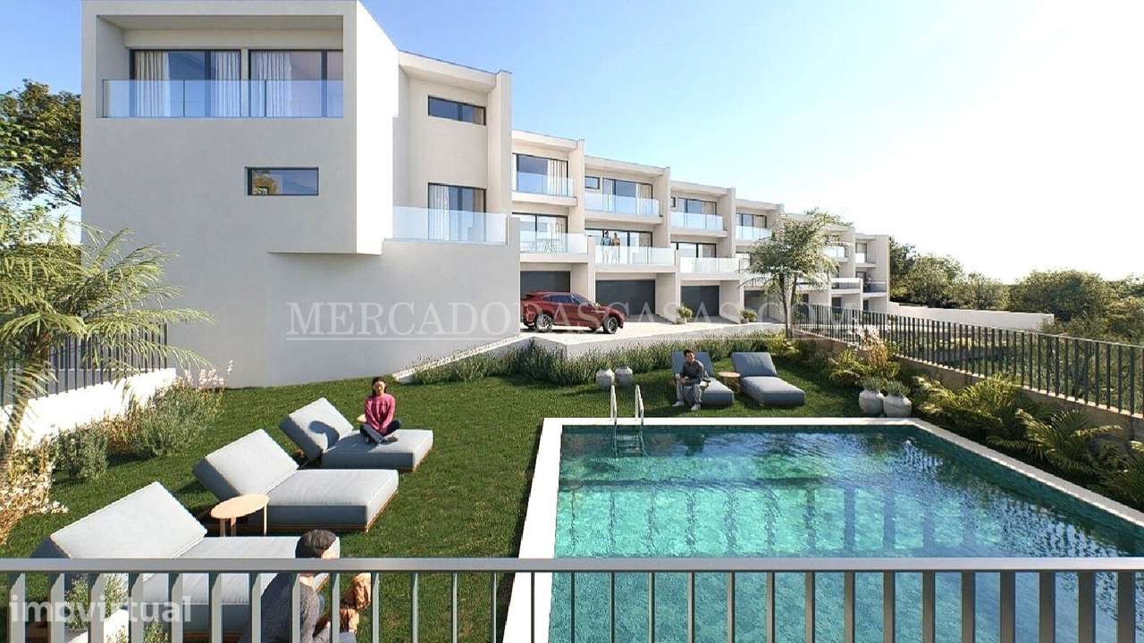 Moradia Geminada T3, condomínio c/piscina Gondomar - Grande imagem: 5/15
