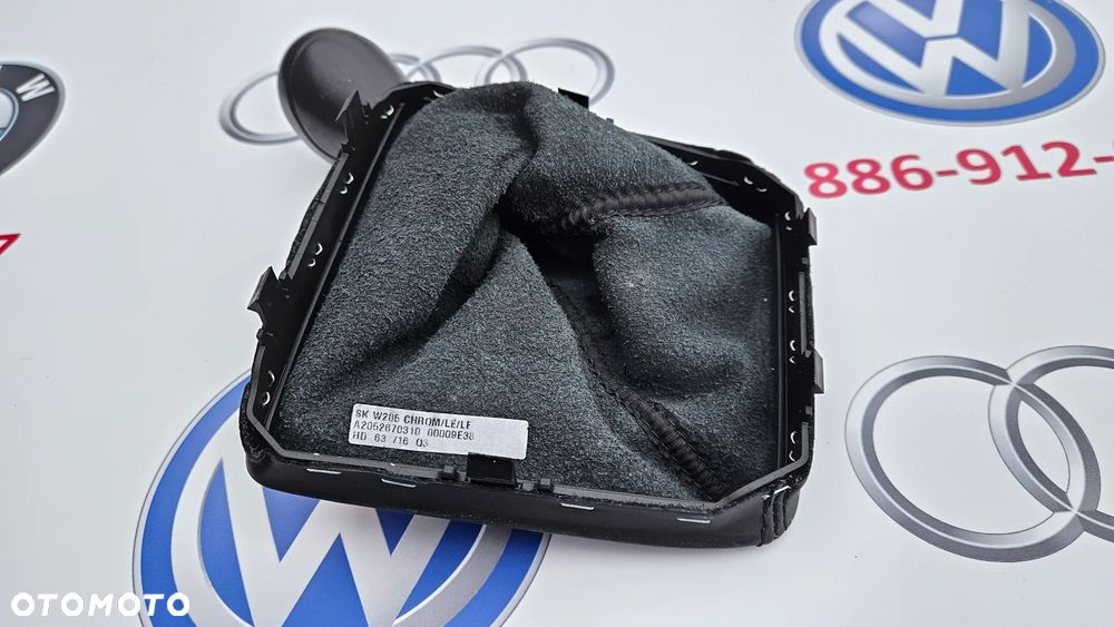 Mercedes C klasa W205 Lewarek zmiany biegów Mieszek Skrzynia manualna 6 biegów Gałka 2052670310 - 7