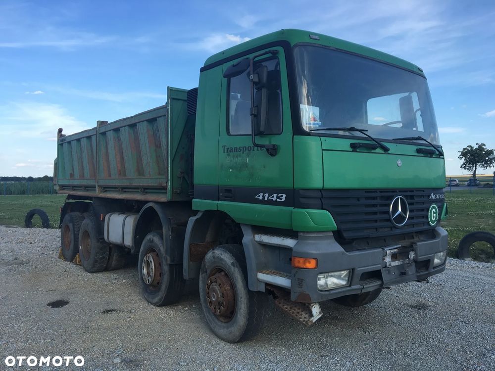 Mercedes-Benz ACTROS 4143, Z NIEMIEC, NAPĘD 8x6, MEILLER KIPPER, MANUALNA SKRZYNIA, - 2