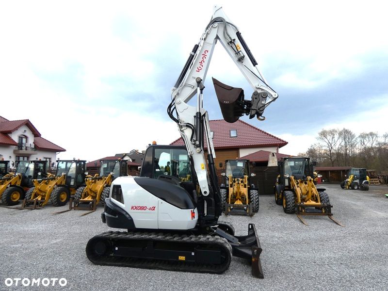 Kubota KX080-4& z Niemiec / 4.823mtg / Super Stan / - 27