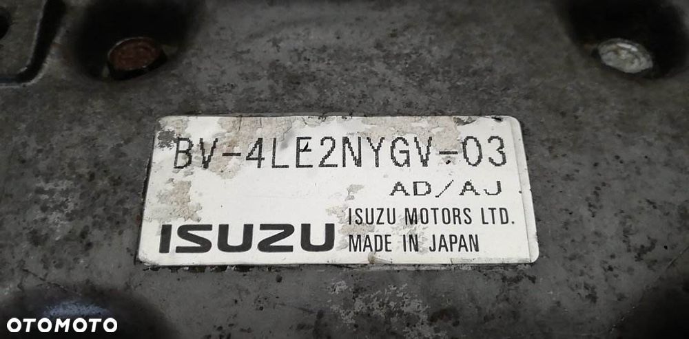 Silnik ISUZU 4LE2 4LE2NYGV 37 kW 10081 zł netto - 10