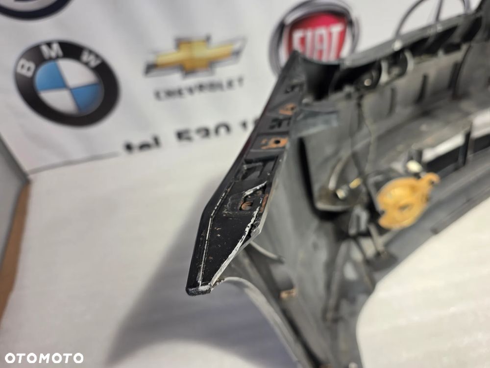 BMW E60 03-06 ZDERZAK PRZEDNI PRZÓD NA SPRYSKI + 4xPDC + INSTALACJA PDC + NERKI I GÓRNA CZĘŚĆ PASA , NR 5111703369 / 703369 , NR AUKCJI NZ1706 - 34