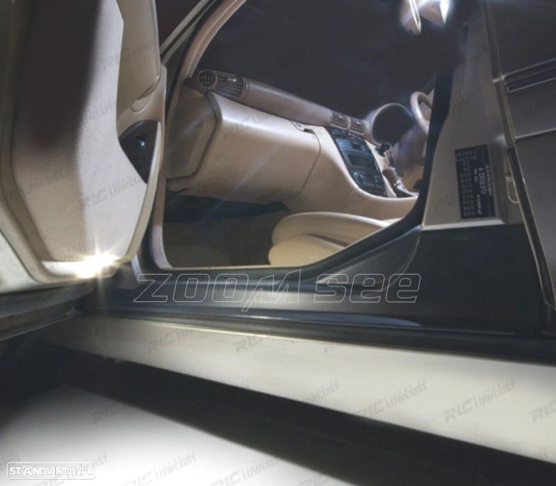 KIT COMPLETO DE 9 LAMPADAS LED INTERIOR PARA MERCEDES CLASE C W202 C220 C230 C280 C43 AMG 93-99 - 4