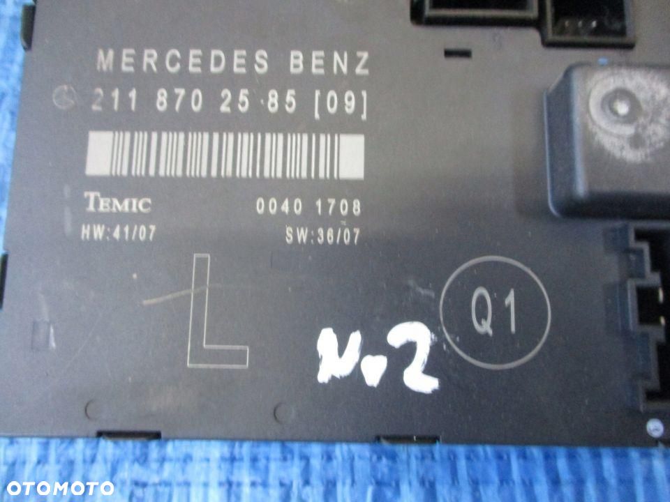 MERCEDES W211 MODUŁ DRZWI LEWY PRZÓD 2118702585 - 2