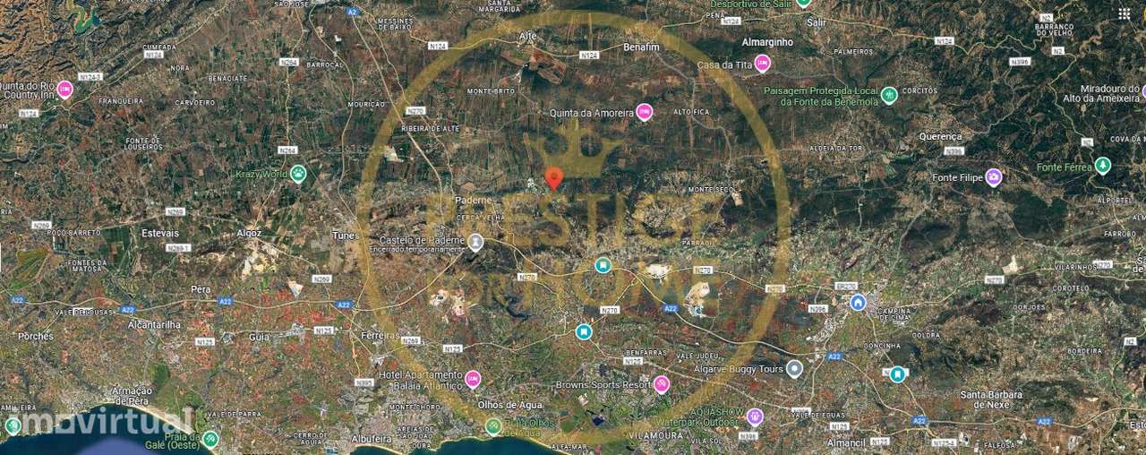 Terreno, 11 589 m², Paderne - Grande imagem: 3/8