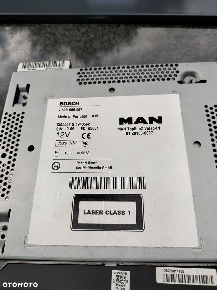 radio man euro 6 12v navi 81.28100-6027 - 3
