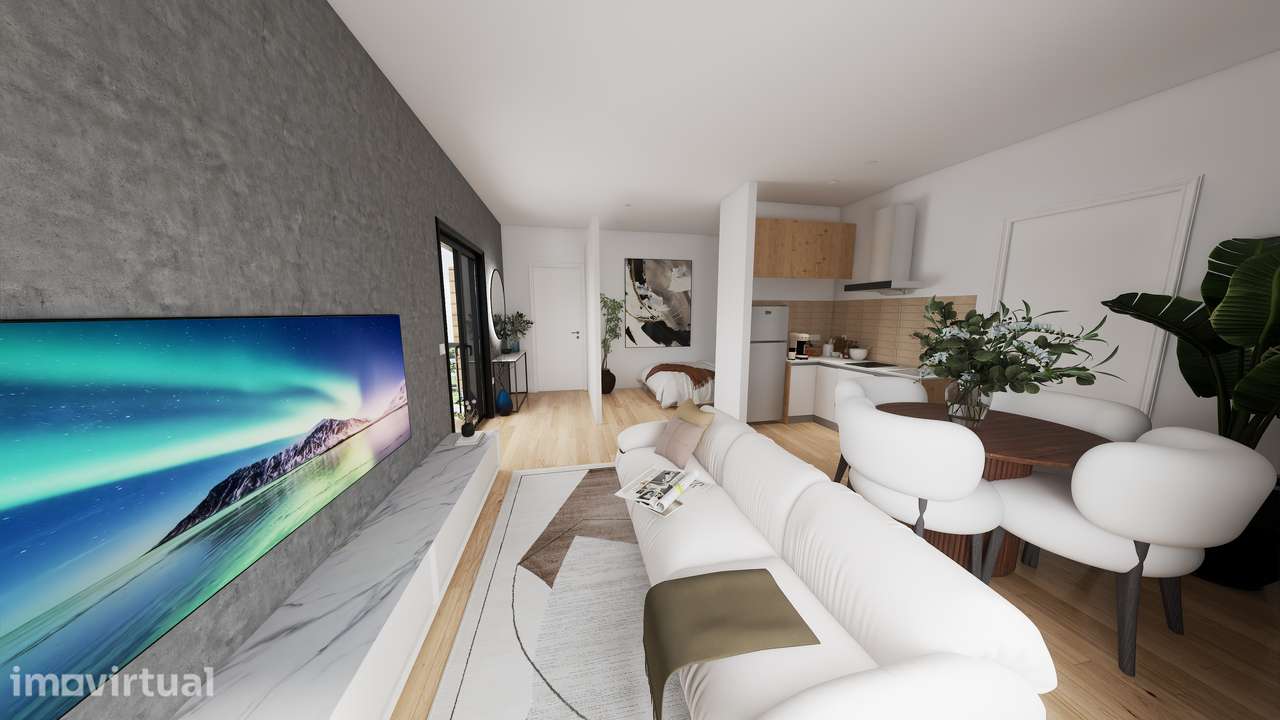Apartamento T0 novo no Centro de Estarreja - Grande imagem: 4/19