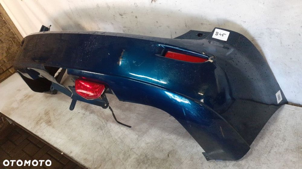 ^ ZDERZAK TYŁ TYLNY MAZDA 5 V BŁĘKITNY NIEBIESKI USZKODZONY ! - 3