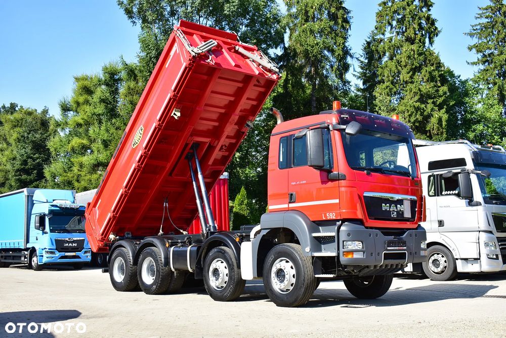 MAN TGS 35.440 8x4 BB Wywrotka Meiller-Kipper / Euro 5 EEV/ Sprowadzony z Niemiec ! - 10