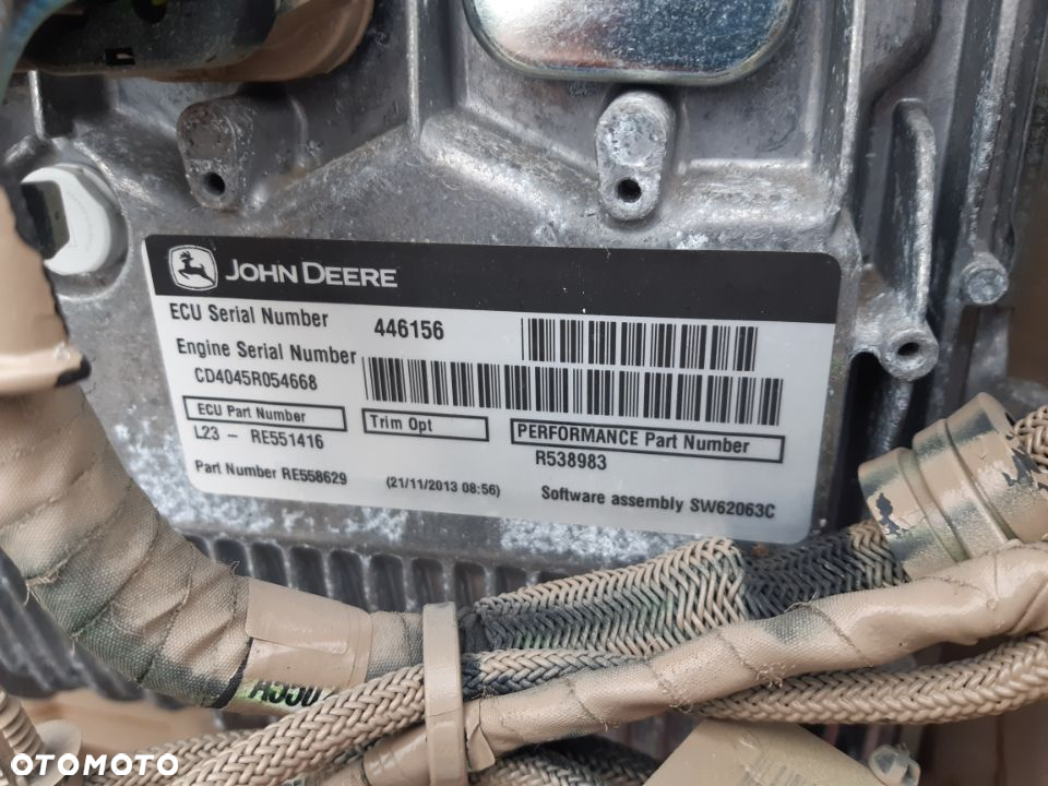 Silnik John Deere 4045 HRT 90A - 9