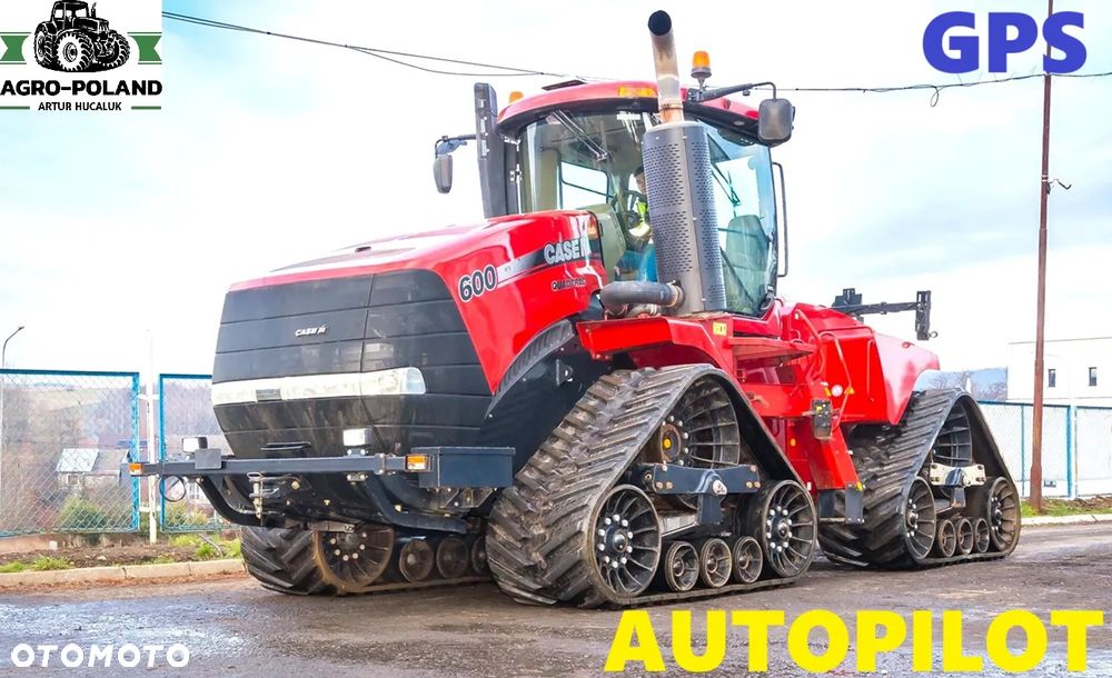 Case IH QUADTRAC 600 - 2013 ROK - NOWE GĄSIENICE - AUTOPILOT - 2