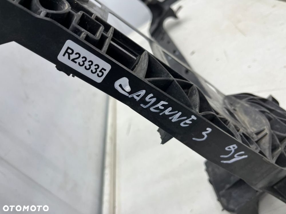 Pas przedni Porsche Cayenne III 9y 17r.- wzmocnienie ramka chłodnic oryginalny 9y0805594r - 14