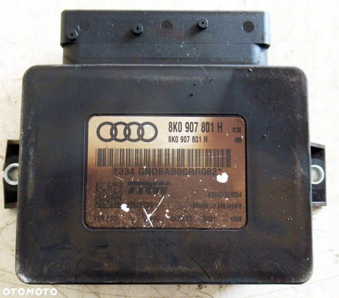 AUDI A4 B8 AVANT 2.0 TFSI MODUŁ STEROWNIK HAMULCA RĘCZNEGO 8K0907801H - 1