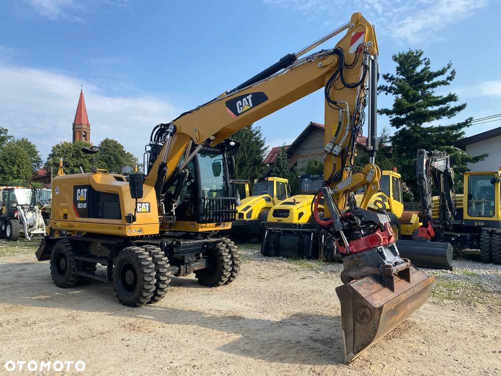 Caterpillar CAT M314F, ROTOTILT, 2019 ROK, 7000 MTH, SYSTEM NIWELACJI 3D TRIMBLE EARTHWORKS, Z NIEMIEC, PIĘKNY STAN, - 11