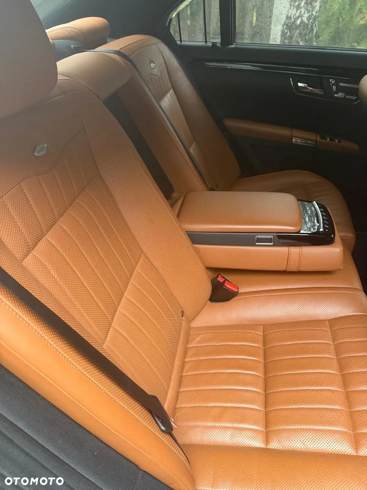 fotel fotele skora skory mercedes w221 long lift designo full europa masaze dynamica wentylowane - 4