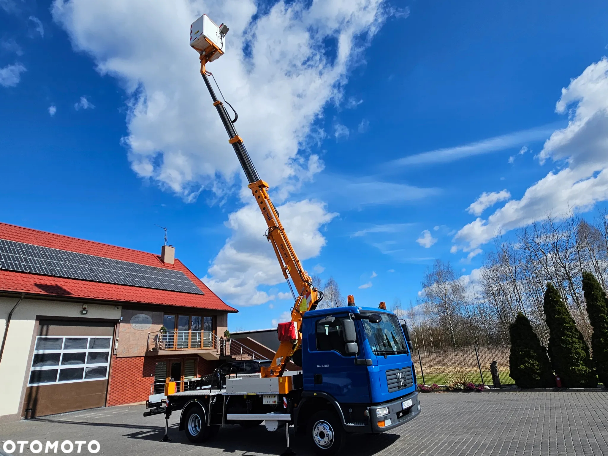 MAN TGL 8.180 ZWYZKA PODNOŚNIK KOSZOWY 21m - 27