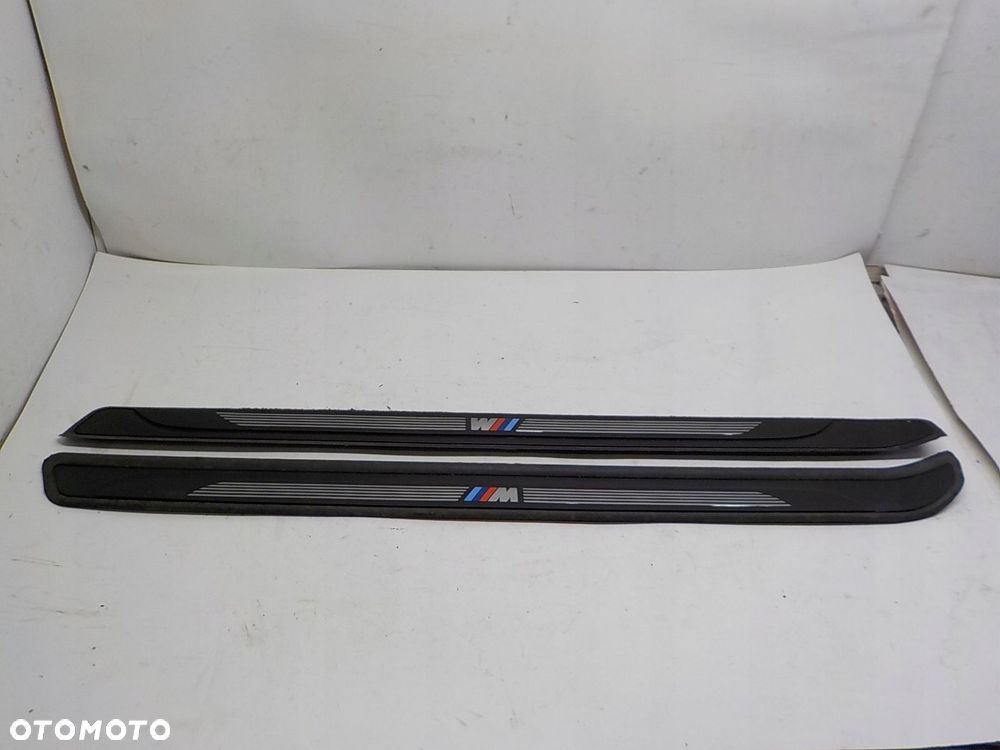 BMW 1 E81 E82 M PAKIET LISTWY NAKŁADKI PROGOWE - 1