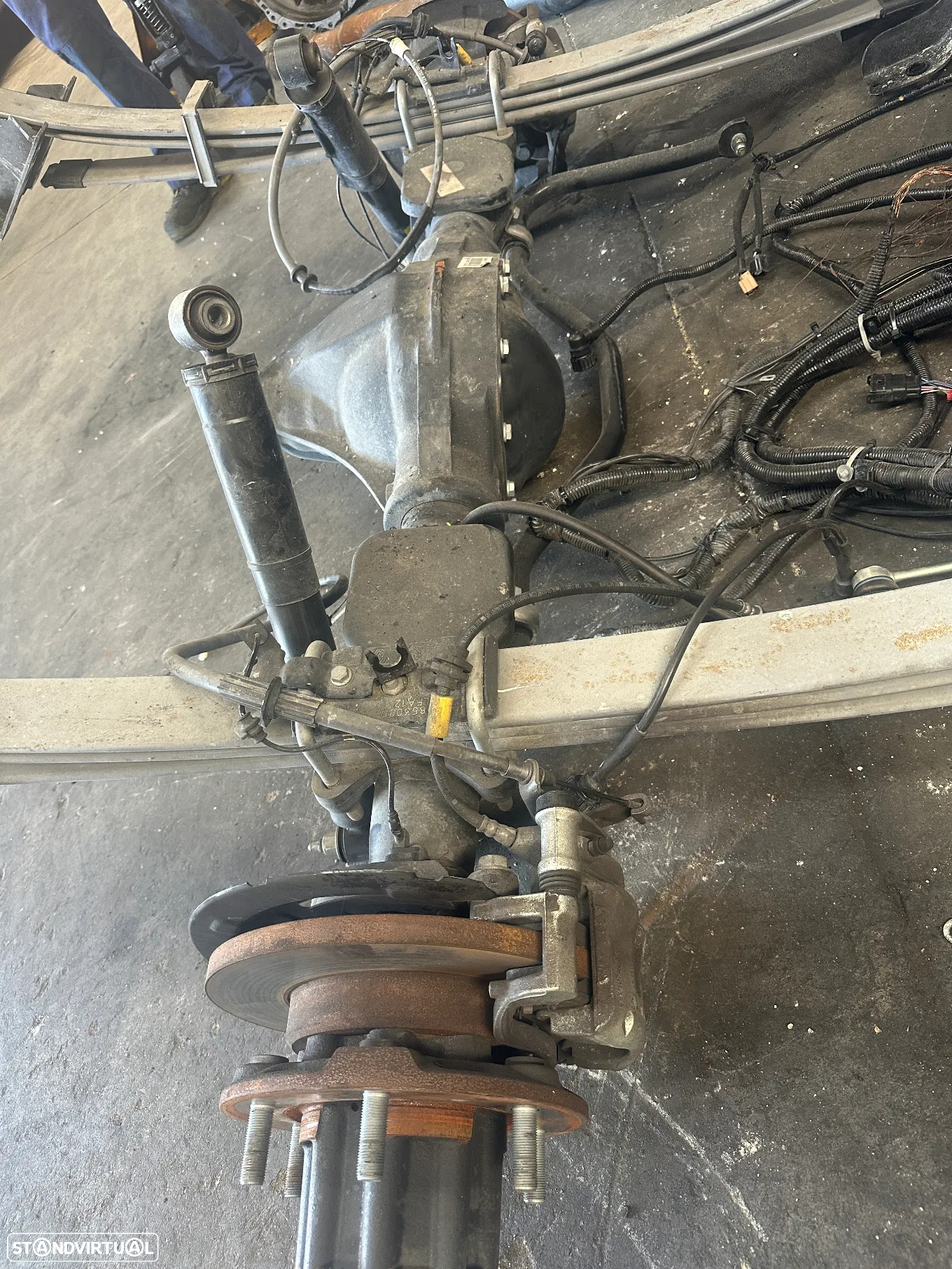 BASCULA ELECTRICA /EIXO DE TRAS RENAULT MASTER III 2023 CHASSIS CABINE - 7