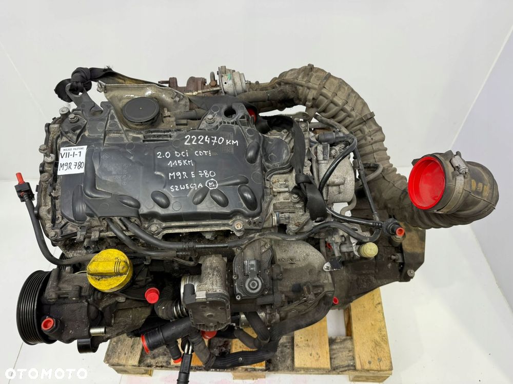 SILNIK M9R780 Renault Trafic Nissan Primastar 2.0 DCI diesel kompletny 222t - 5
