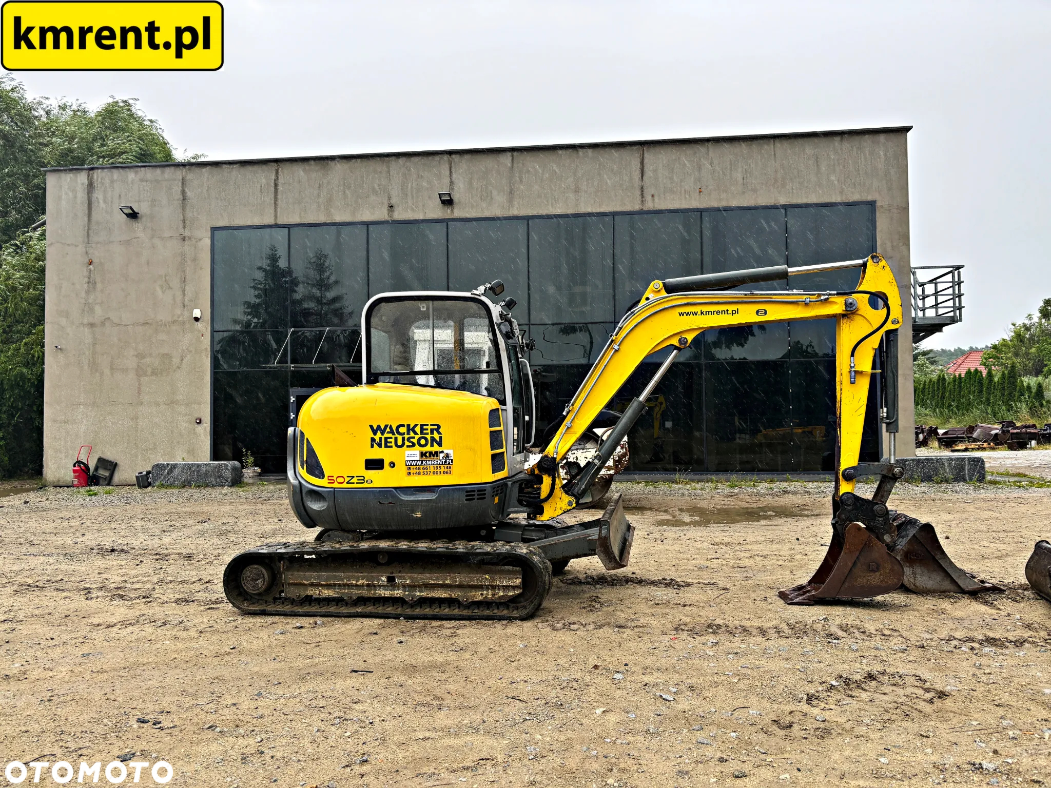 Wacker Neuson 50Z3 MINI-KOPARKA 2014R. | JCB 8055 8050 CAT 305 VOLVO ECR 48 - 2