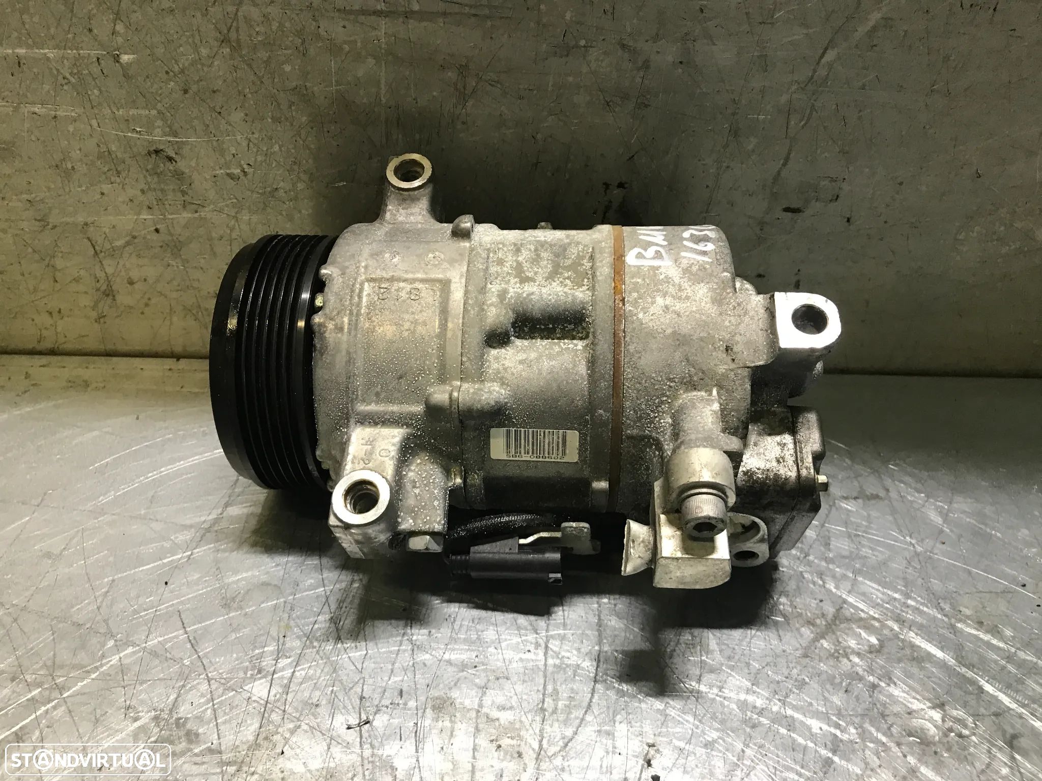 COMPRESSOR DO AC BMW 120D 320D E87 E90 E91 163CV 447190-6262 6452.6987766-01 - 1
