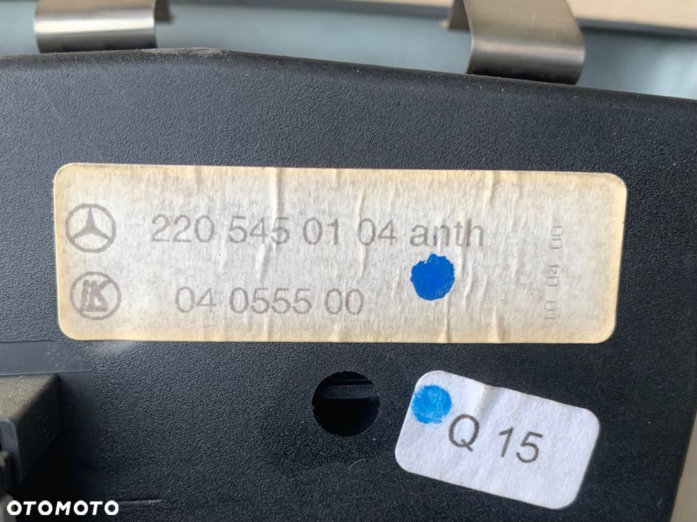 2205450104 włącznik świateł mercedes s w220 cl w215 - 3