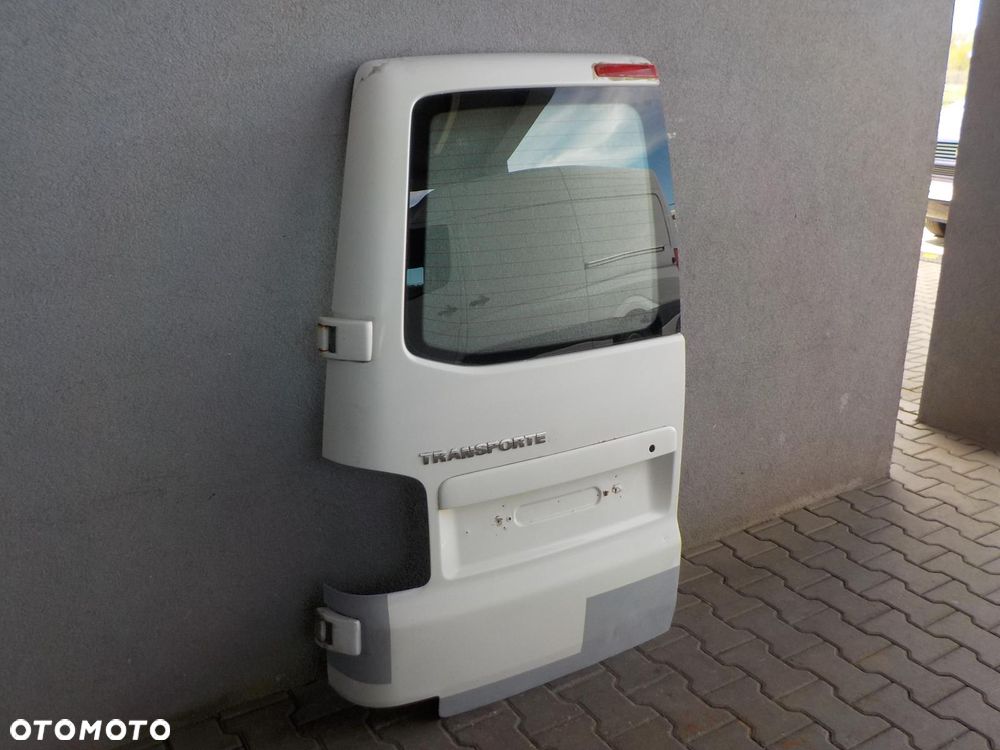VW T5 T6 DRZWI SKRZYDEŁKOWE TYŁ TYLNE LEWE SZYBA - 2