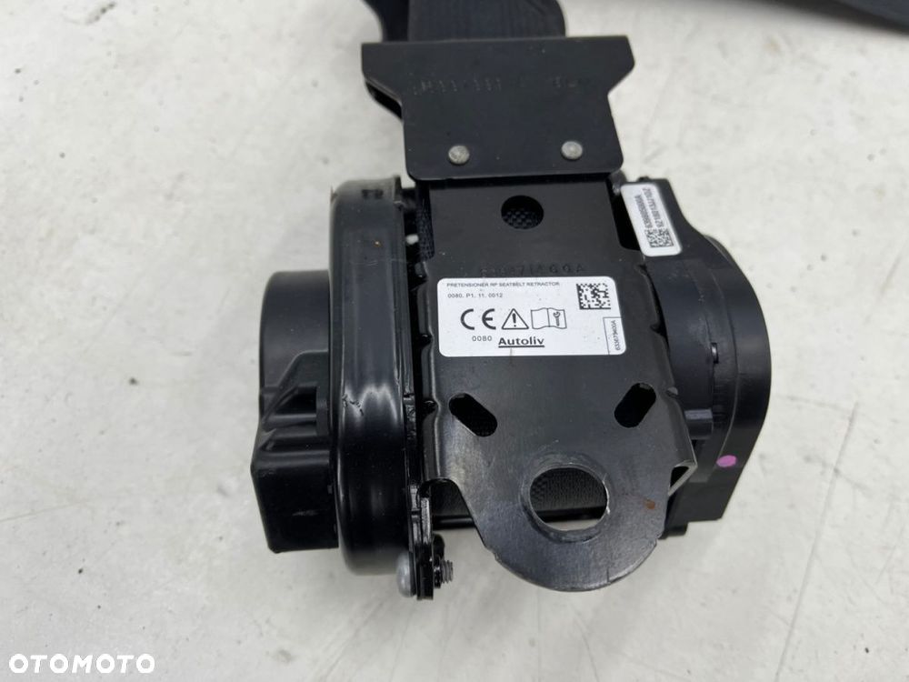 Pas bezpieczeństwa Nissan Leaf 2 II ZE1 17r.- lewy przedni napinacz lewy przód 638265201d 640512700b - 6