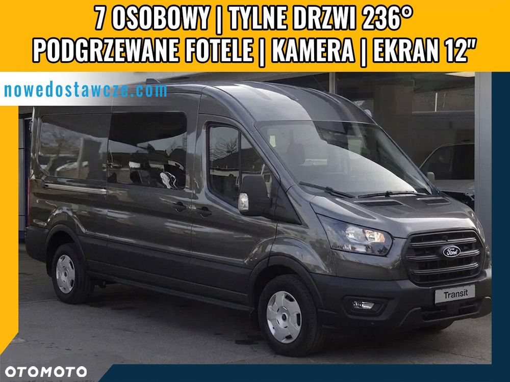 Ford transit FORD TRANSIT BRYGADOWY 2.0 ECOBLUE 130KM LDT 6.2 M6 FWD TREND 350 L3 - 1