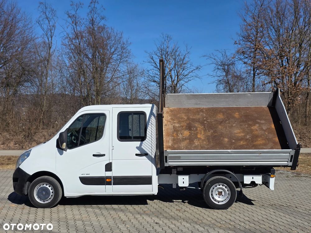 Renault Master 125 DCI Doka/Dubel Kabina Wywrotka/Kiper 3-Stronny ! Klima ! Super Stan  * Niski Przebieg ! Z Włoch  ! - 8