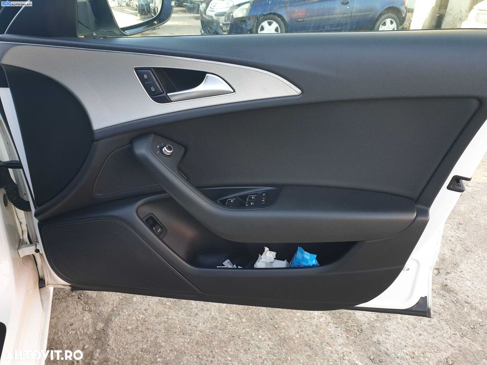 Tapiterie Panou Fata Interioara Piele Usa Portiera Dreapta Fata Audi A6 C7 2011 - 2018 [K0819] - 1