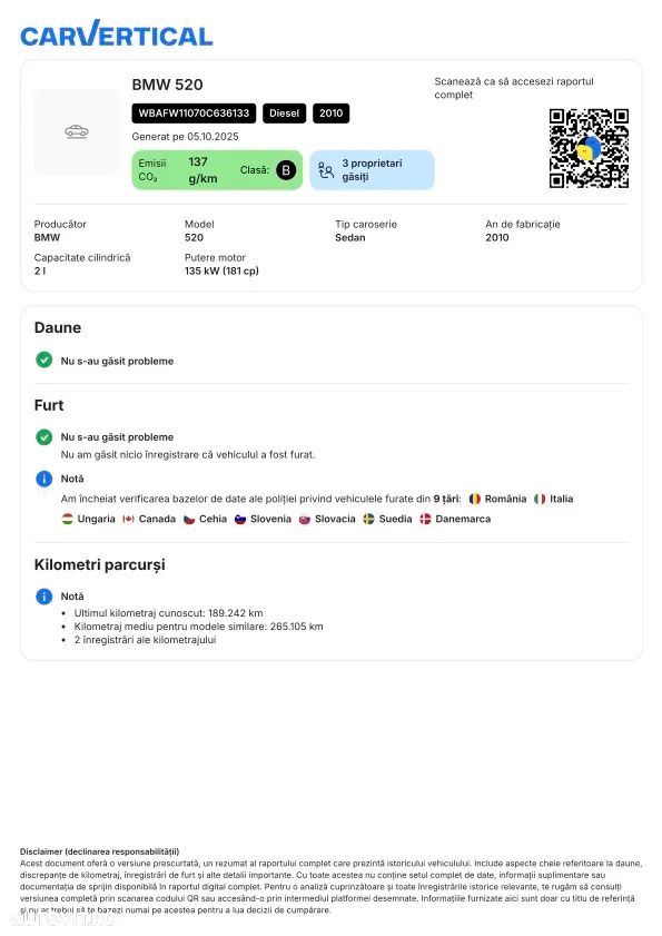 BMW Seria 5 520d Aut. - 3
