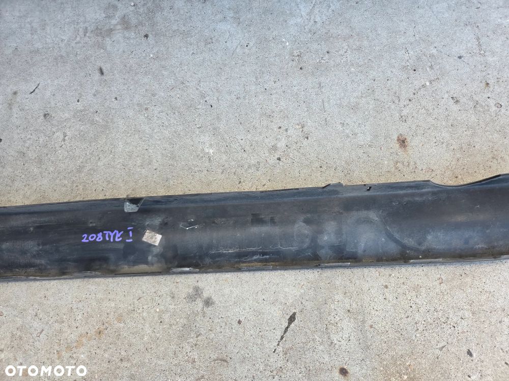 Dyfuzor dokładka zderzaka tylnego tył Peugeot 208 I - 11