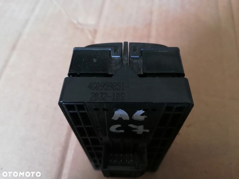 AUDI A6 C7 PANEL PRZYCISKI STEROWANIA SZYB LEWY PRZÓD 4G0959851 - 2