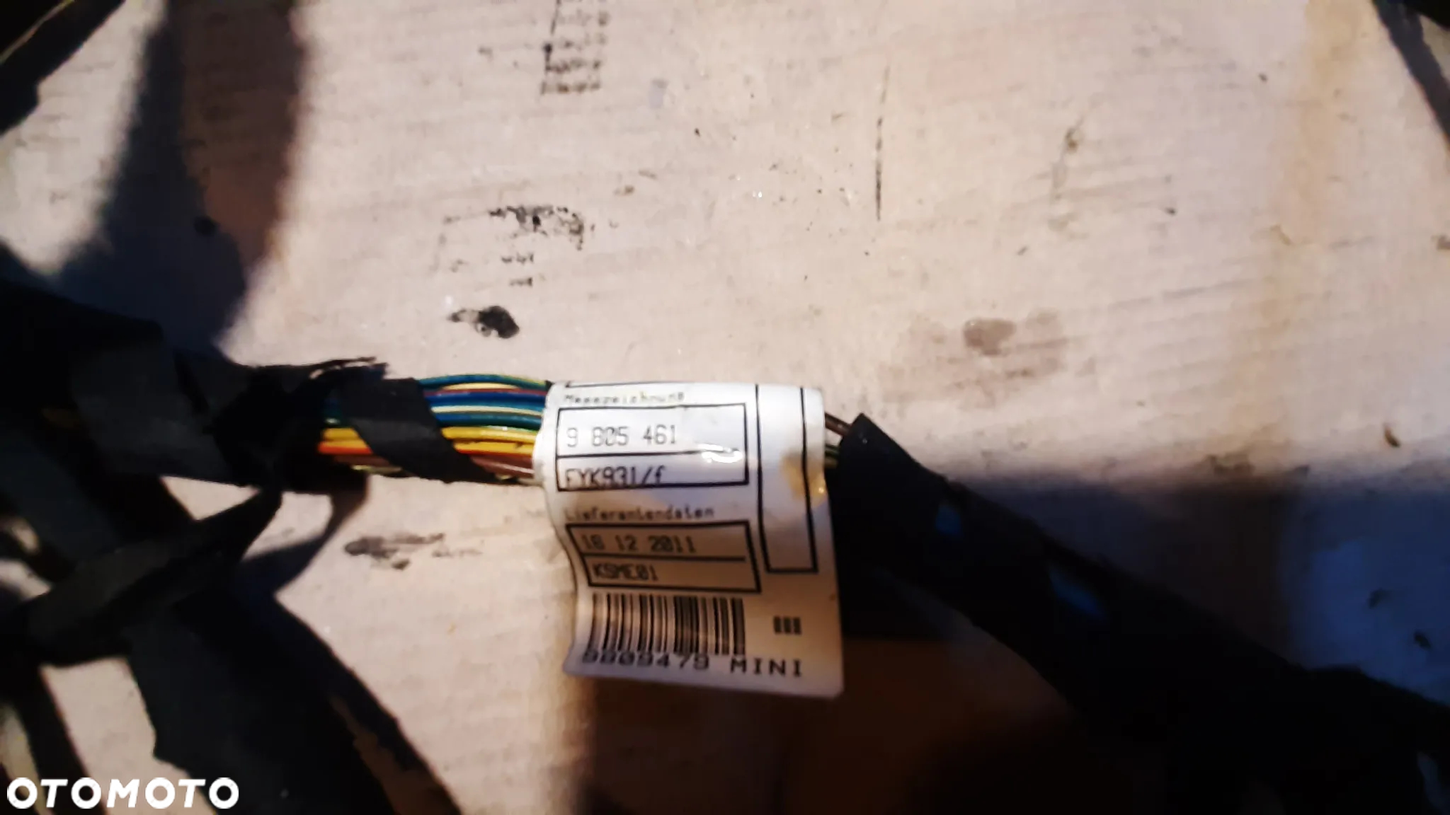 Wiązki przewodów LP MINI COUNTRYMAN R60 9805461 - 3
