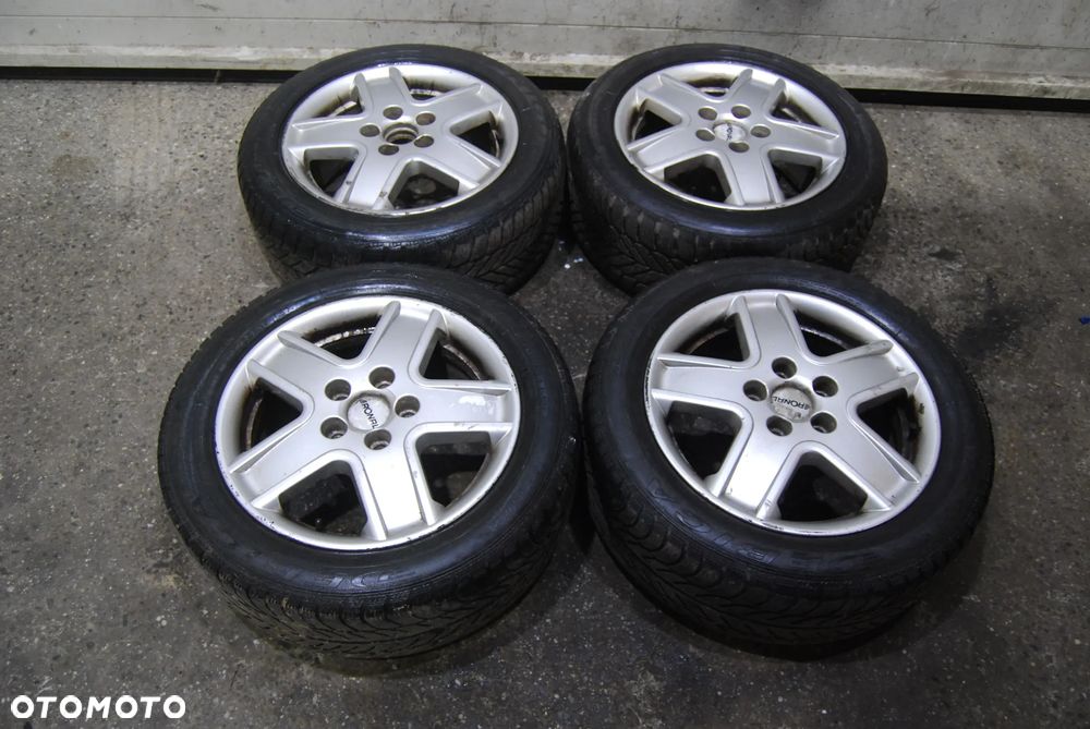 KOŁA FELGI ALUMINIOWE 205/55R16 5X112 7J ET59 OPONY ZIMOWE 7M3601025A VW SHARAN MK I LIFT SEAT SKODA AUDI - 1