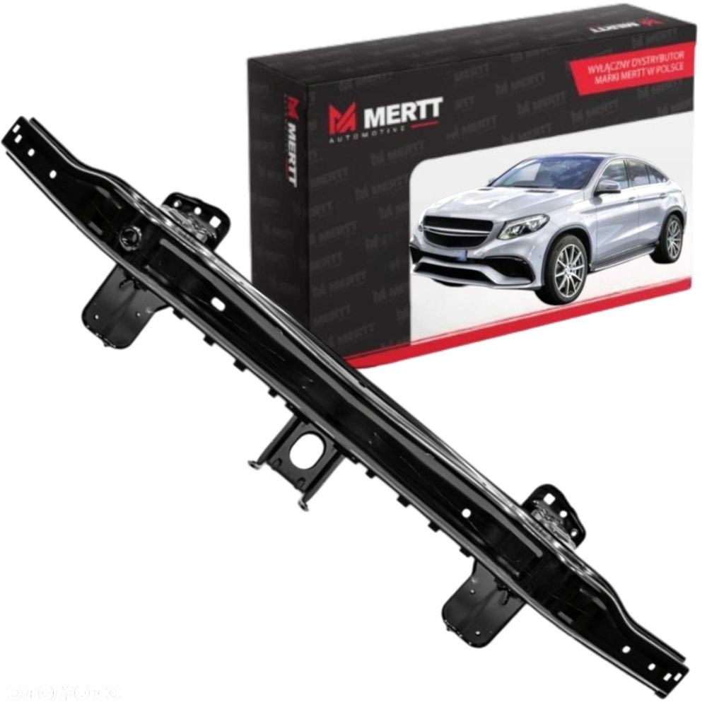 WZMOCNIENIE CZOŁOWE BELKA ZDERZAKA MERCEDES ML GLE GLS GL W166 1666204701 - 2