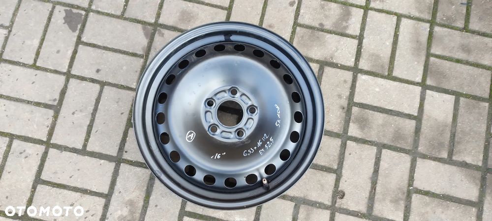 FELGA STALOWA 5x108 6.5Jx16 CALI ET52,5 FORD VOLVO 1 SZTUKA - 1
