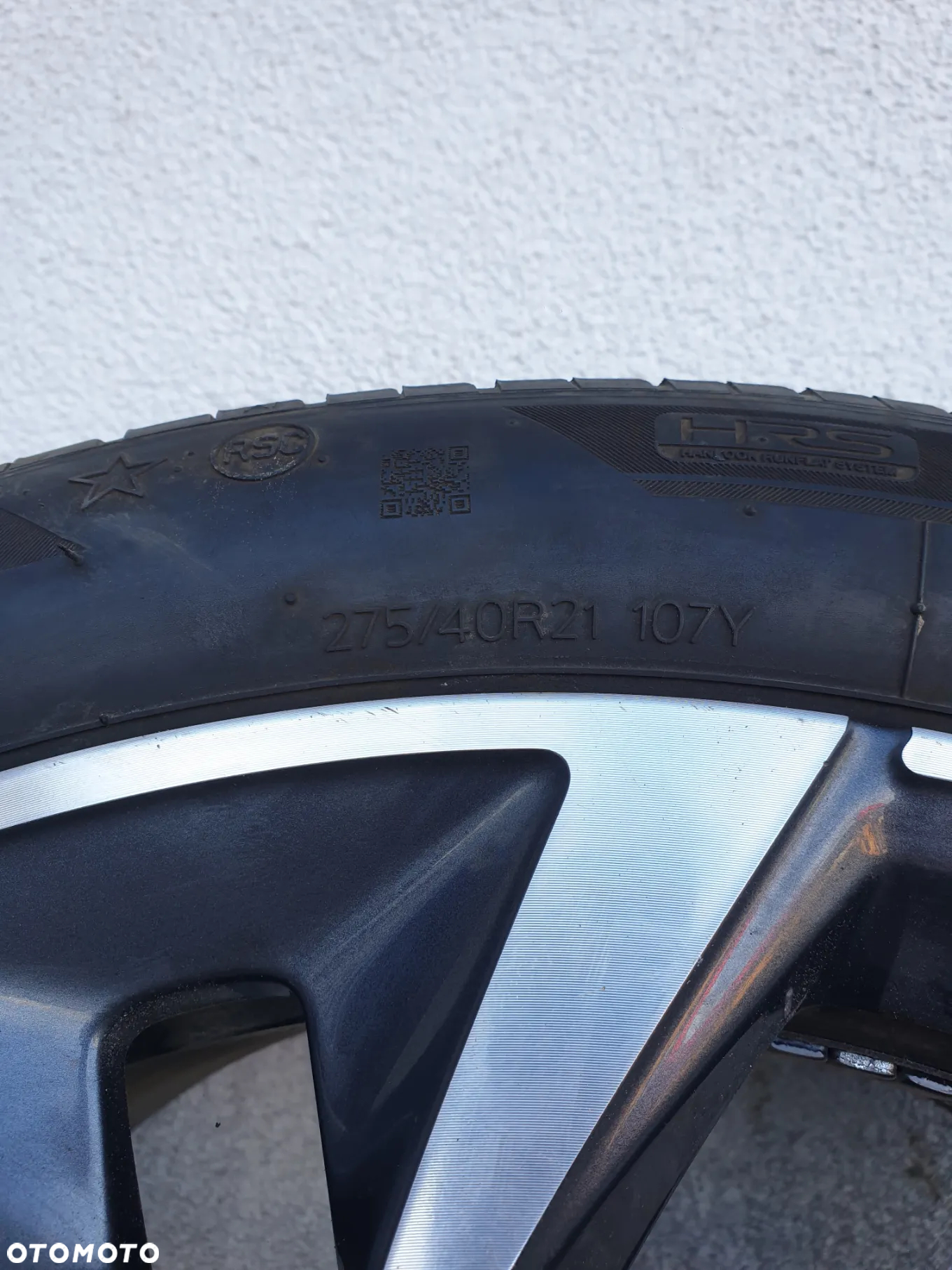 KOŁO FELGA ALUMINIOWA ALUFELGA OPONA HANKOOK Z OPONĄ 21 CALI 275 / 40 R 21 BMW X5 G05 X6 G06 X7 6885460 - 6