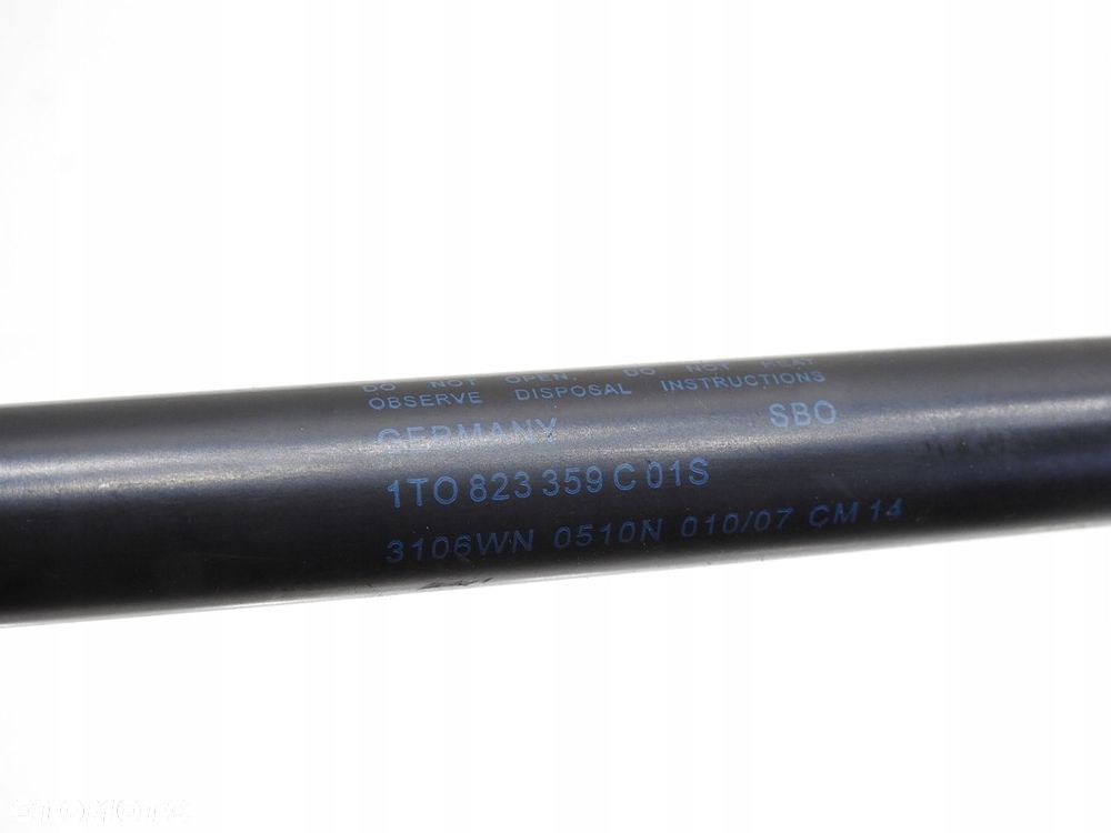 SIŁOWNIK TELESKOP MASKI VW TOURAN - 6