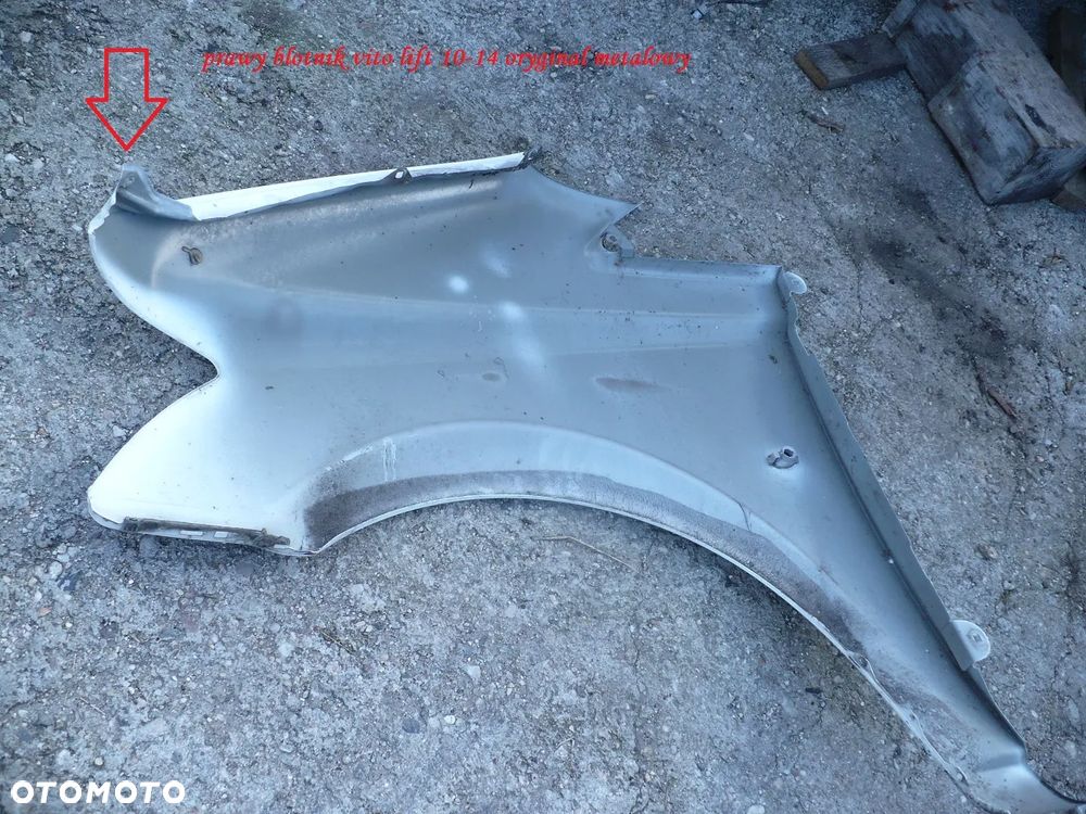 VITO 639 10-14 BLOTNIK PRZOD LEWY metalowy LIFT ORYGINAL - 29