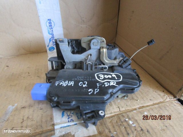 Fecho 3B1837016T SKODA FABIA 2002 FD ELETRICO - 1