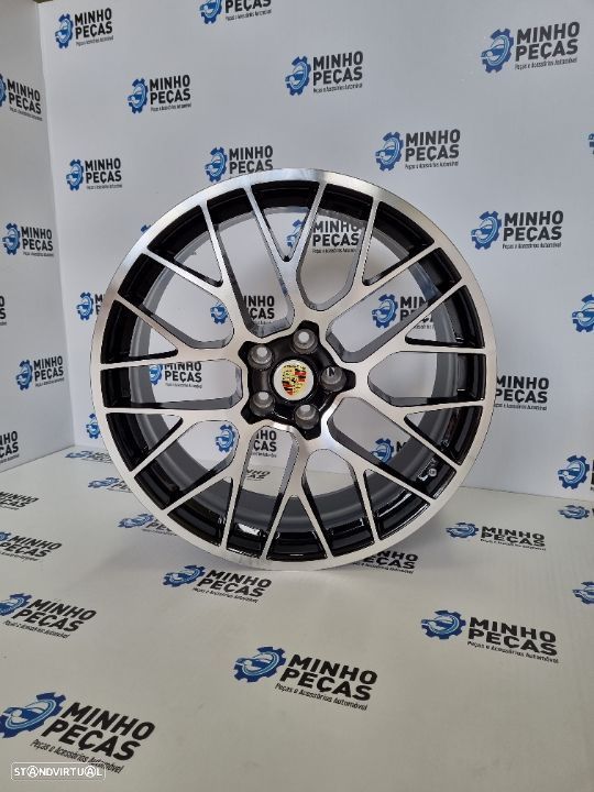 Jantes Porsche Macan RS Spyder em 20 Preto Polido - 8