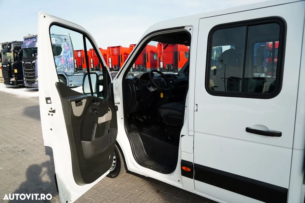 Renault MASTER / DCI 135 / BASCULATOR / CAMION CU OPȚIUNI 7 LOCURI / MANUAL - 24
