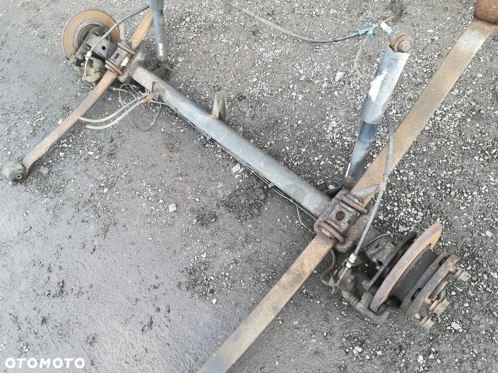 belka zawieszenia oś tył transit 06-13 - 2