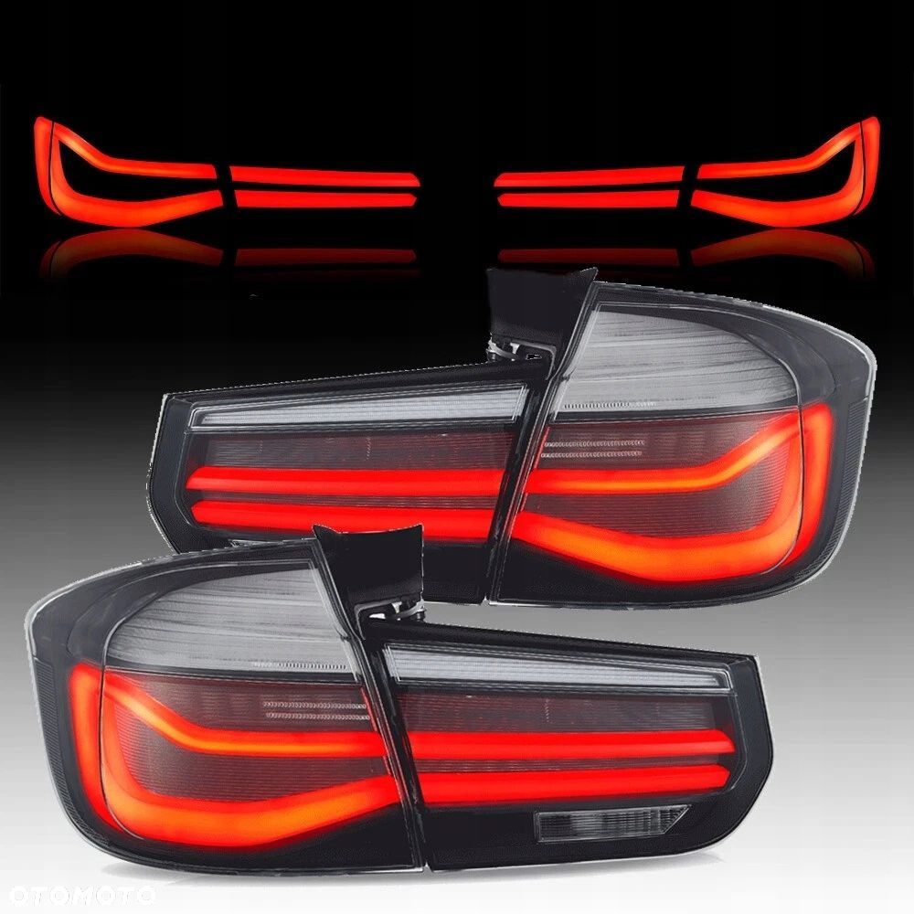 lampy tyl kpl full led neon diodowe tuning lift look bmw 3 f31 turing 12-20 - 1
