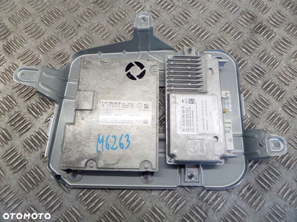 moduł licznika mercedes-benz a2479005809 sterownik kamery w177 a0009006318 - 1
